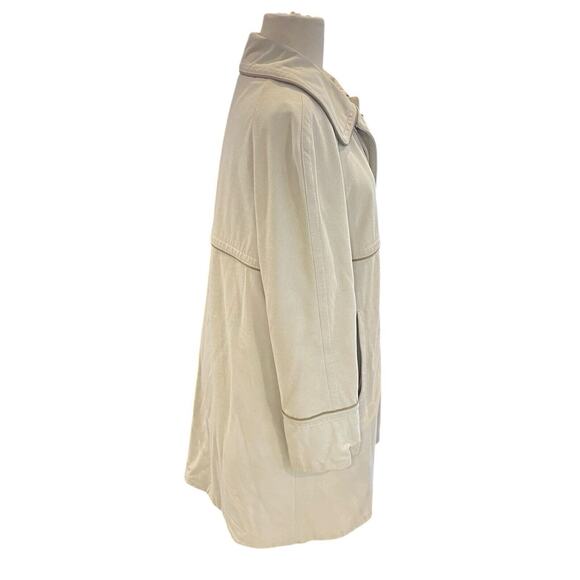Vintage Forecaster Of Boston Coat Womens 11/12 Cream Classic Lined Pockets - Picture 2 of 9
